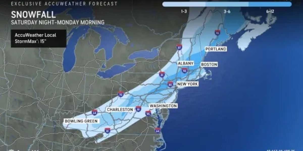 Fast-Moving Storm Hits New York Timeline and Maps Reveal Expected Impact